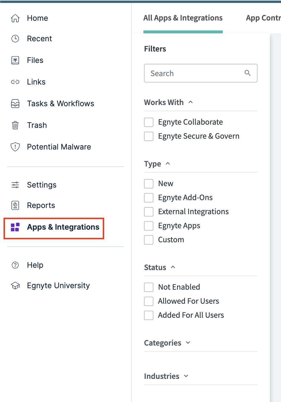 External Integrations