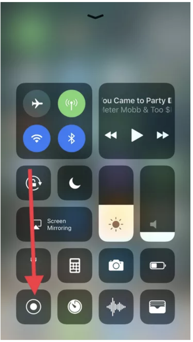 Record Your Ios Iphone Or Ipad Screen, How To Turn Off Screen Mirroring On Ios 13
