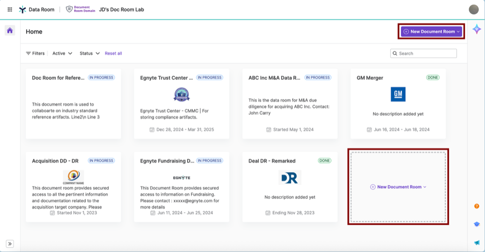 Create new document room options.png