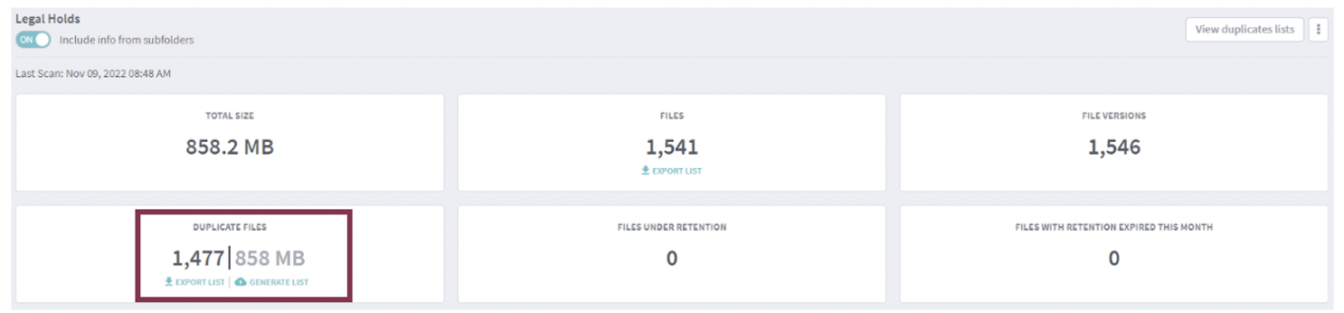 generate duplicate file list.png
