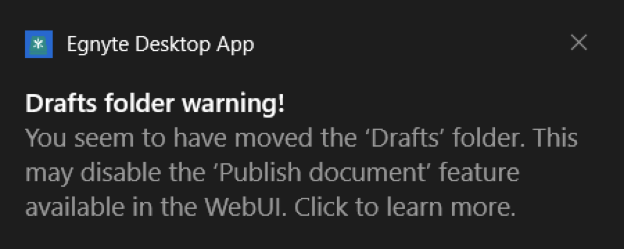 Desktop App for Windows v3.18.0 - New Share link options – Egnyte