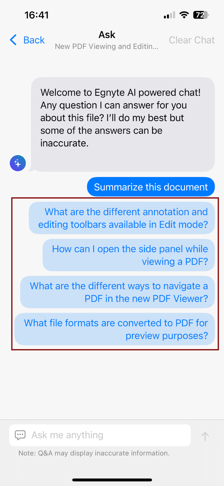 Ask AI on IOS - use suggested questions.png
