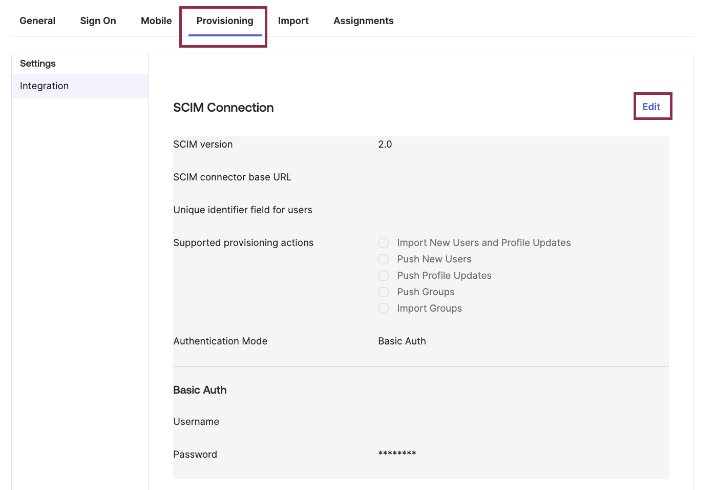 Okta SCIM - click edit on provisioning tab in custom app.png