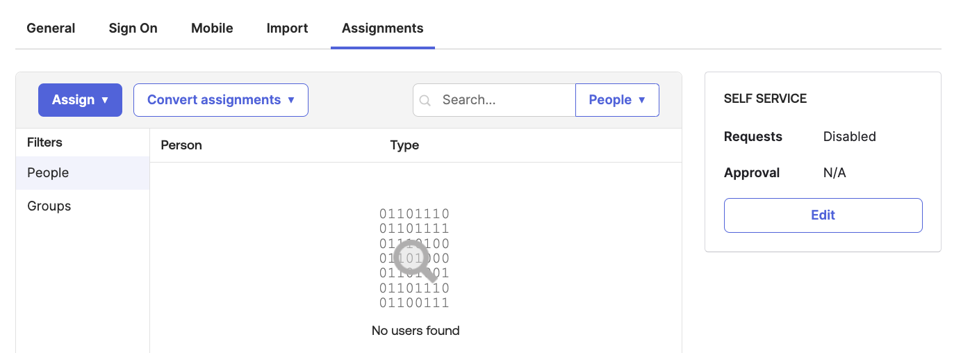 Okta SCIM - Assignments tab.png