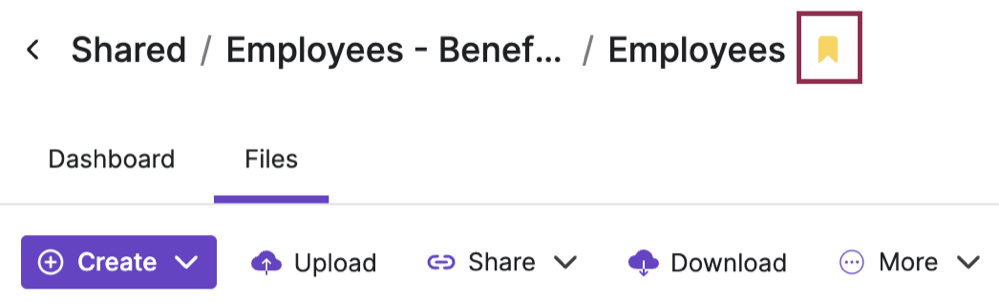 Project Dashboard – Egnyte