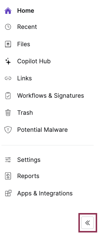 WebUI Navigation - collapse product nav bar.png