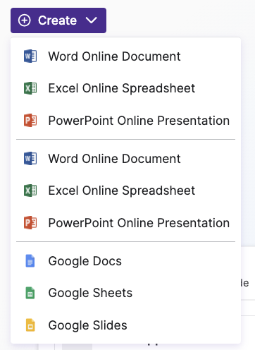homepage - quick create menu.png
