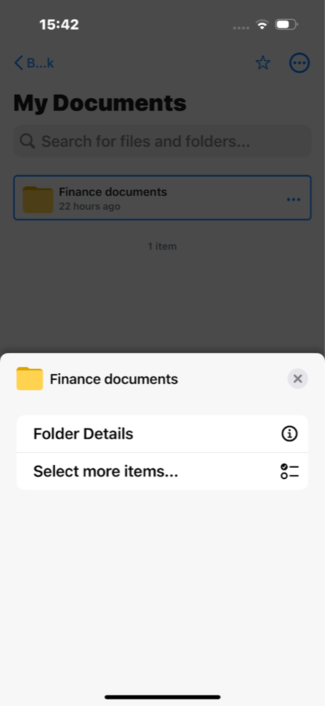 iOS 8.32 RN - nothing in context menu.png