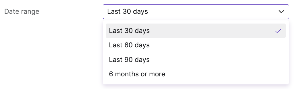 Unused permissons report - select date range.png