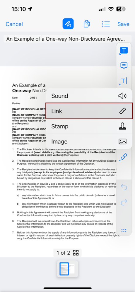 PDF Viewer & editor in iOS - 28 link option.png