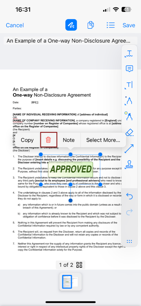 PDF Viewer & editor in iOS - 33 deleting annotations.png
