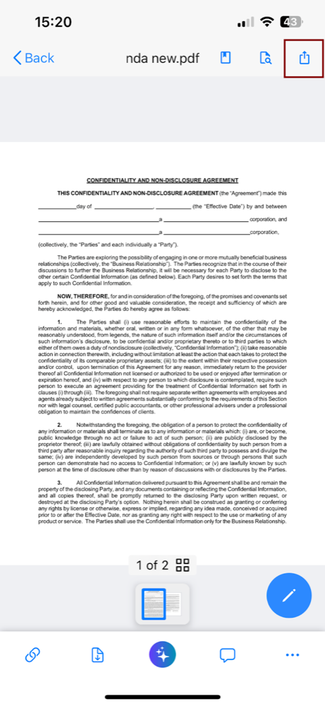 PDF Viewer & editor in iOS - 10 share button.png