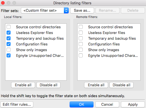 filezilla log timestamp