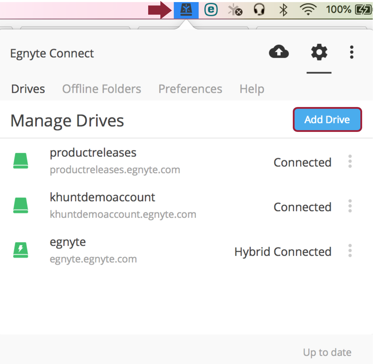 egnyte desktop sync update