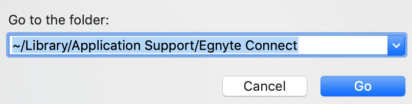 egnyte fs support for mac os mojave