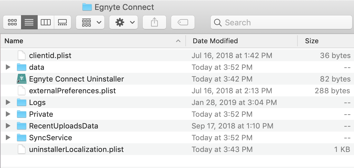 egnyte desktop sync mac
