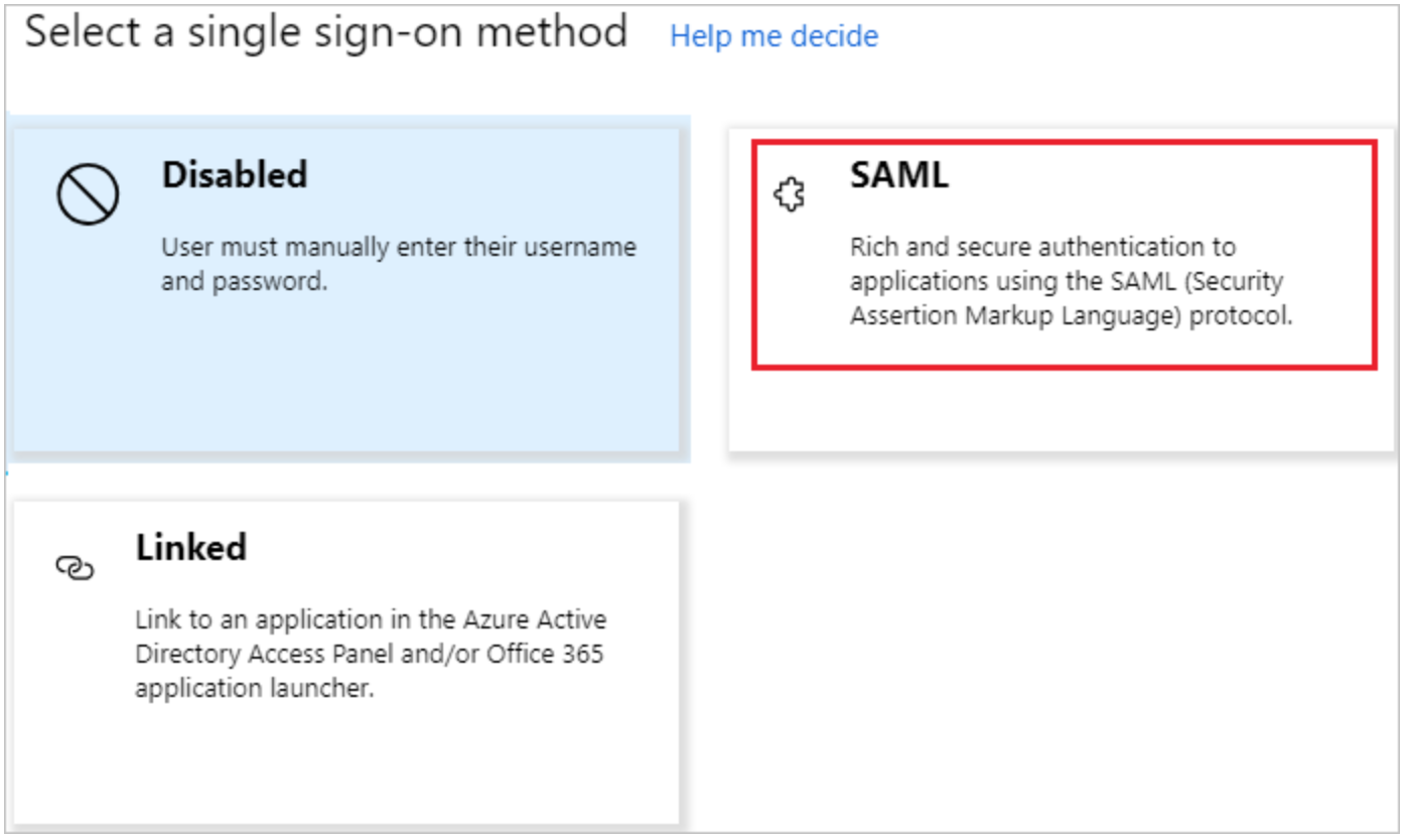 Method single. Sign-in method. Single sign-on enter with. Always sign the saml assertion Azure ad.