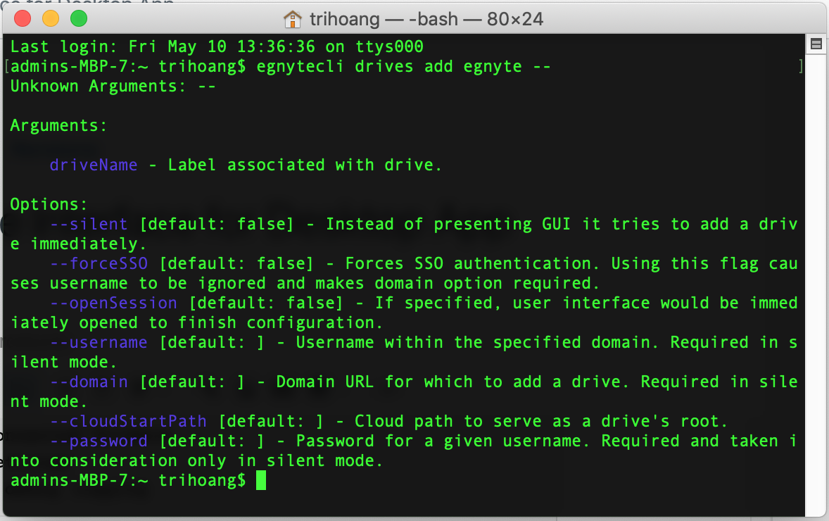 emacs for mac command line