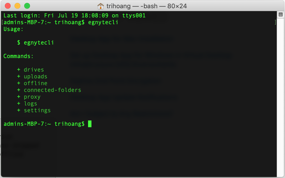 command line for mac terminal
