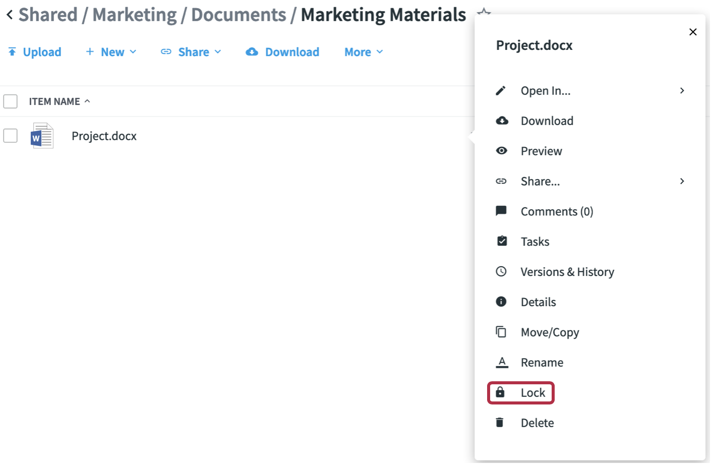 File Locking – Egnyte
