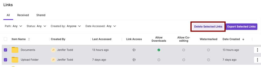 WebUI_Managing Share Links 22.png