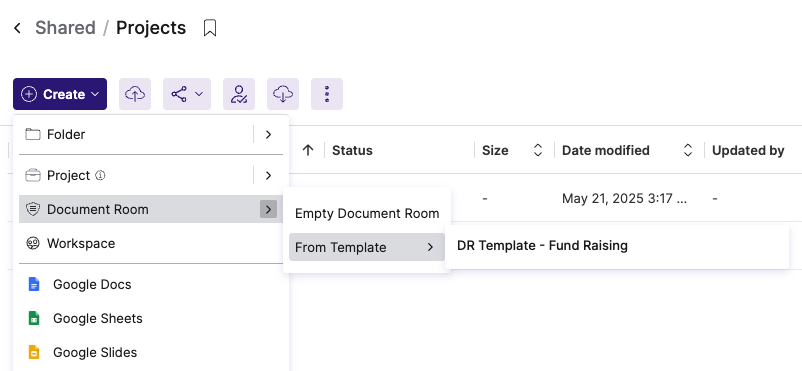 WebUI_Create and Manage Document Rooms 12.png