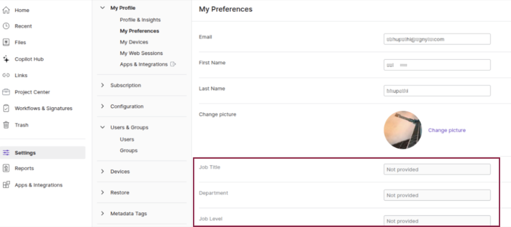 WebUI - Additional Fields on User’s Profile Page.png