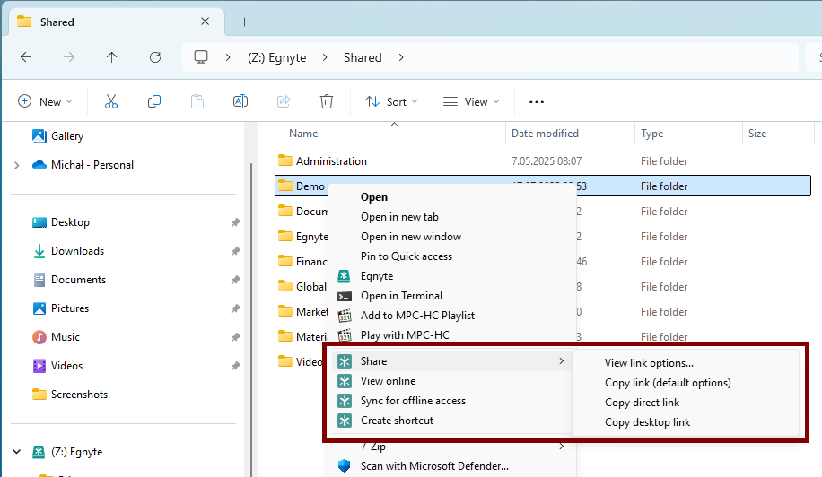 UsingtheContextMenuwithEgnyteDesktopApponWin -4.png