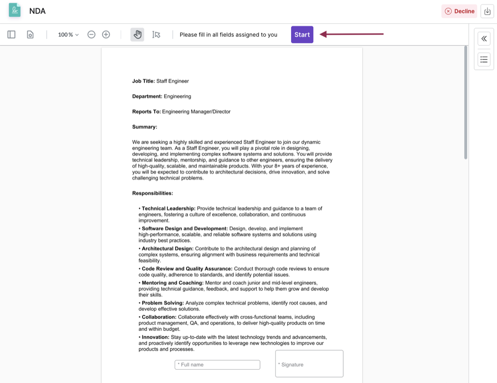 Esign_signing a document - Start signing.png