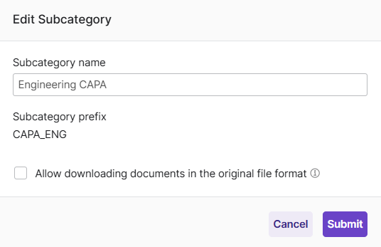 Controlled Documents Management_Manage Categories and subcategories 12.png