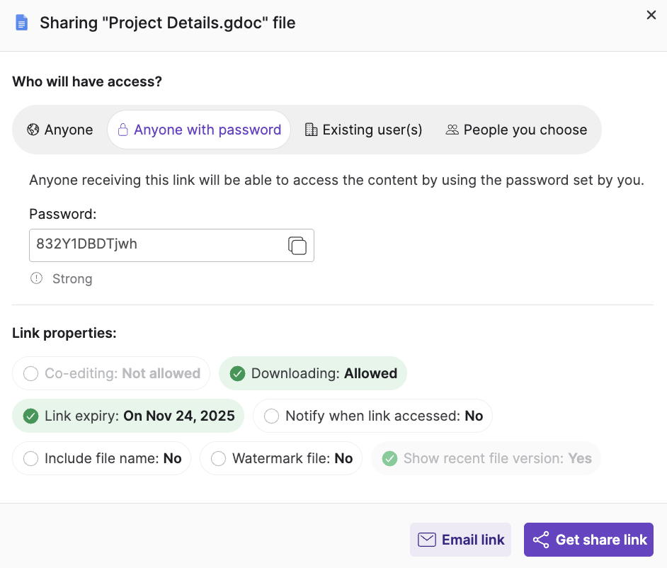 WebUI_Share with file and folder links 4.png