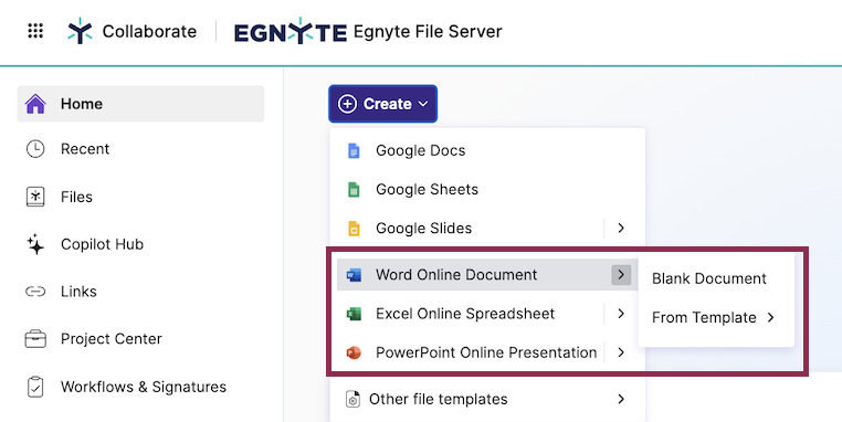 Edit and Create Egnyte Files Using Microsoft Office Online-3.png