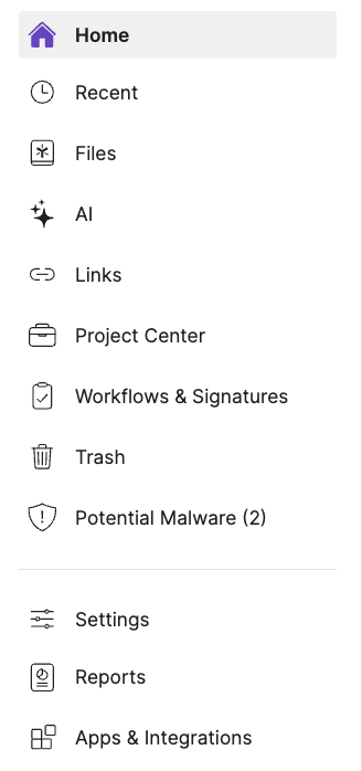 Click on any of these sub-menu items .png