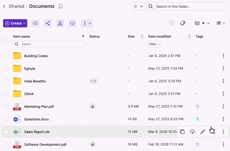 The first column remains frozen for easier navigation..gif