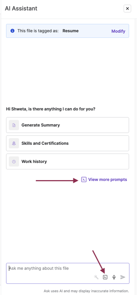 Prompts Management in Egnyte’s AI Assistant on a Single Document 31-mar-2026 1.png