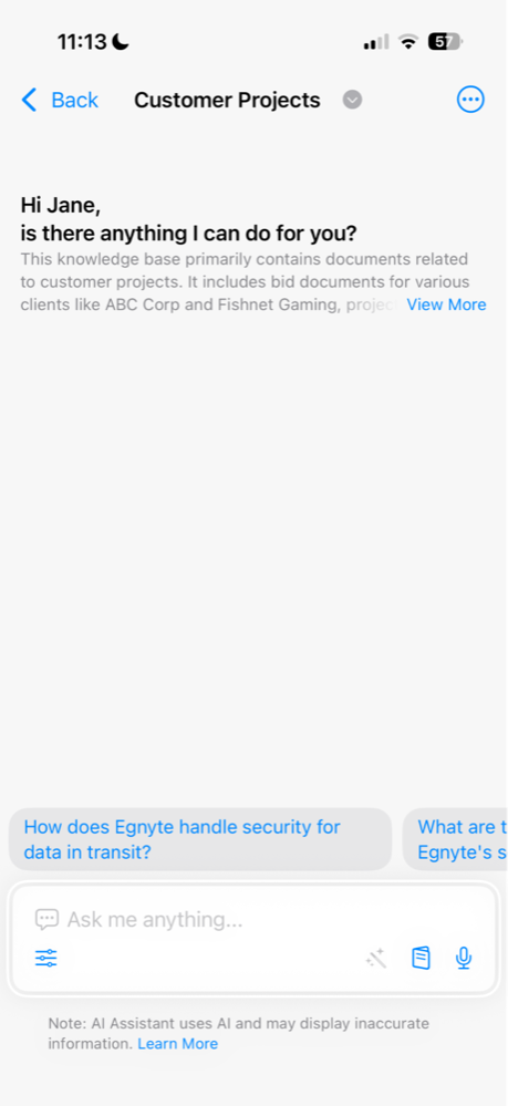 Mobile_Egnyte AI Assistant iOS User Guide 4.png