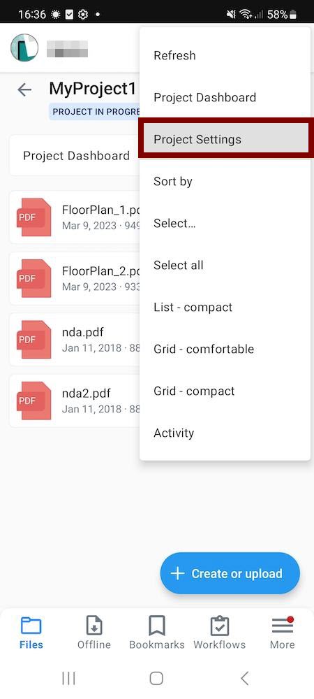 Accessing Project Settings in the Egnyte Android app 9.jpg