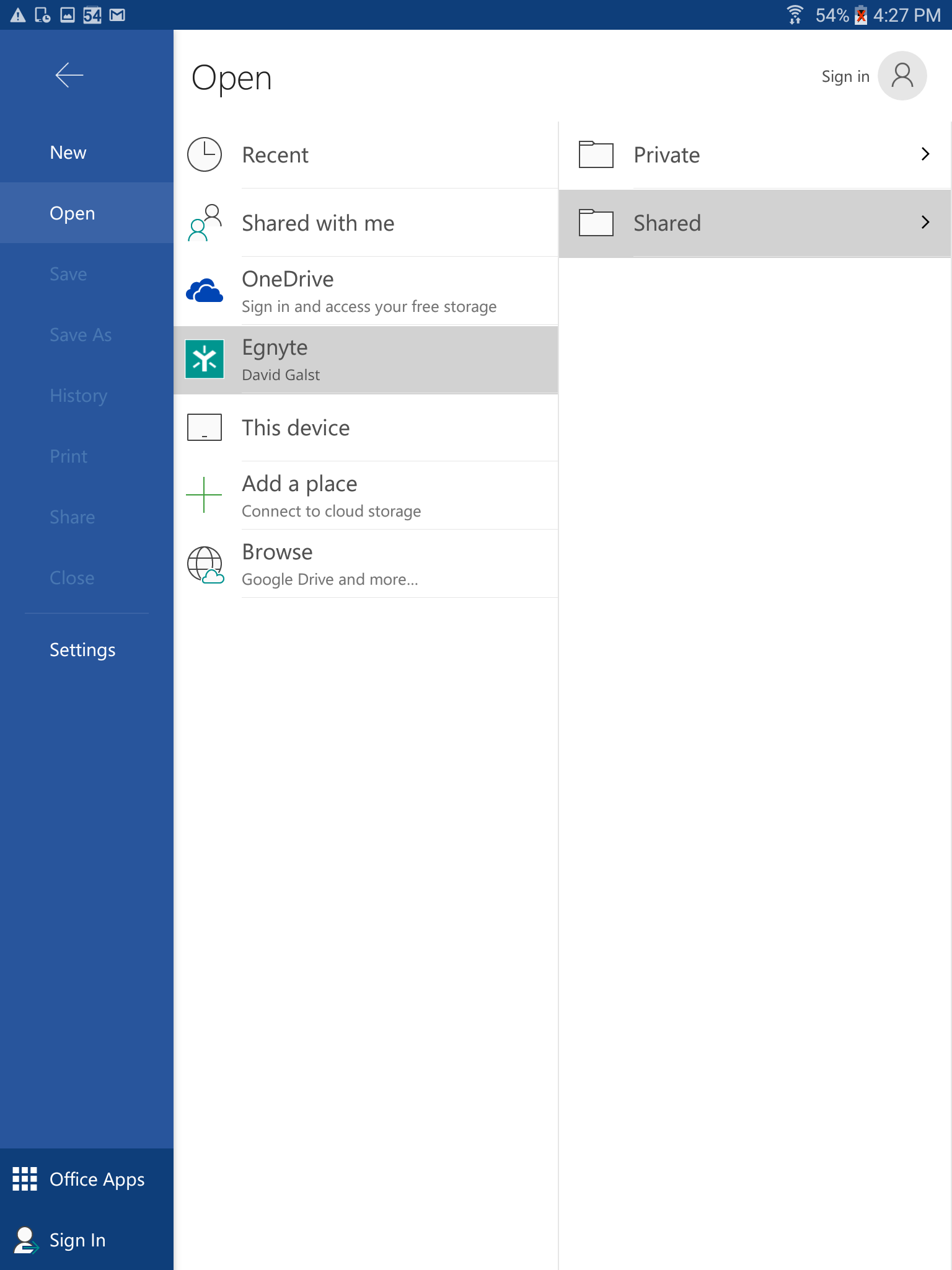 Egnyte Mobile Apps for Office Integrations – Egnyte